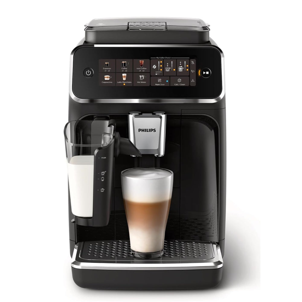 PHILIPS SERIES 3300 FULLY AUTOMATIC ESPRESSO MACHINE, GLOSSY BLACK (EP3341/50)