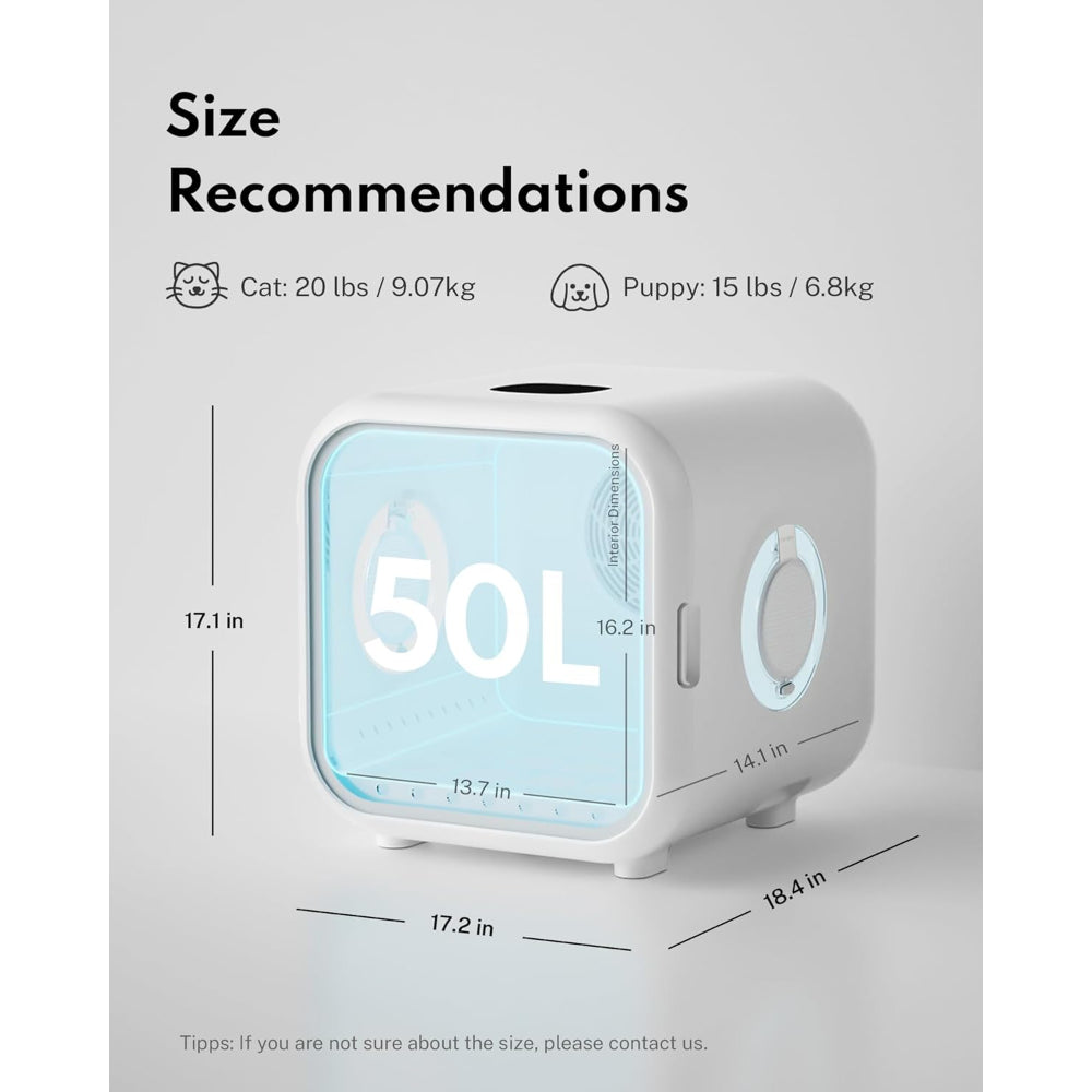 HOMERUNPET DRYBO PLUS AUTOMATIC PET DRYER BOX