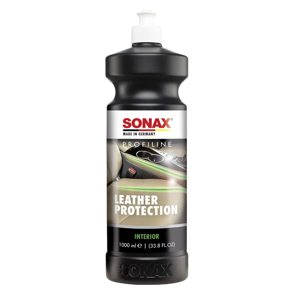 SONAX PROFILINE LEATHER CARE, CONDITIONER, 33.8 FL. OZ. (1L), WHITE