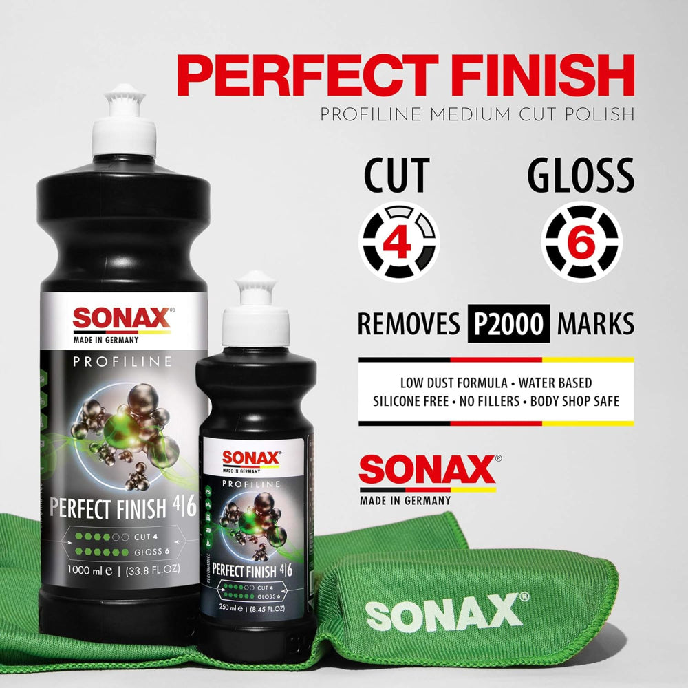 SONAX 224500 PROFILINE PERFECT FINISH, 169.1 FL. OZ.
