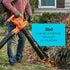 BLACK+DECKER BACK PACK LEAF BLOWER VACUUM AND MULCHER (BEBL7000)