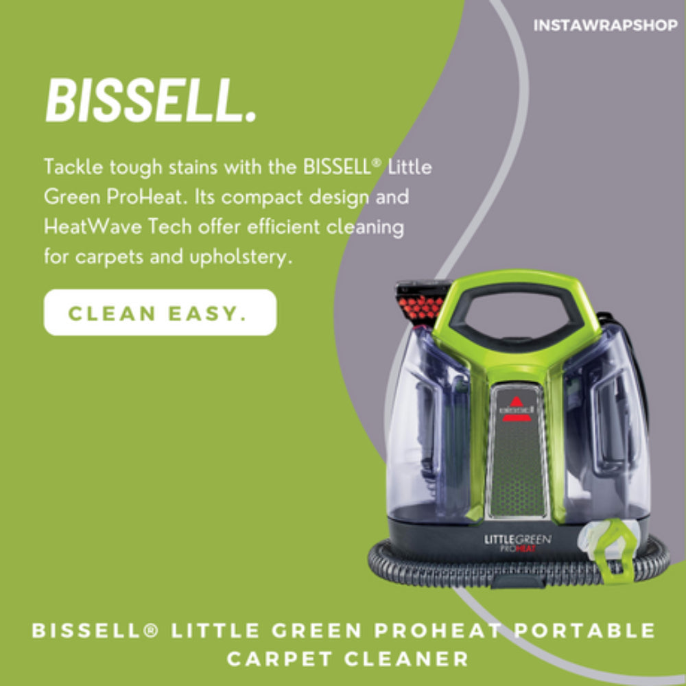 BISSELL LITTLE GREEN PROHEAT 2513E W/ HYDRORINSE TOOL
