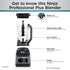 NINJA BN701 PROFESSIONAL PLUS BLENDER, 1400W, 3 FUNCTIONS, 72-OZ PITCHER, DARK GREY