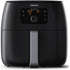 PHILIPS PREMIUM AIRFRYER XXL, FAT REMOVAL & RAPID AIR TECHNOLOGY, 3LB / 7QT, KEEP WARM MODE, 5 COOKING PRESETS, BLACK (HD9650 / 96)