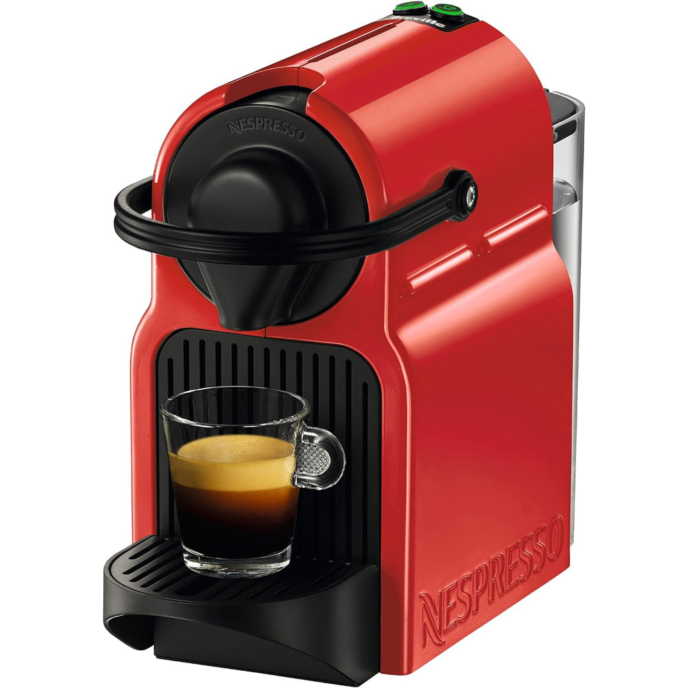 NESPRESSO BEC120RED INISSIA ESPRESSO MACHINE BY BREVILLE, 24 OUNCES, RED