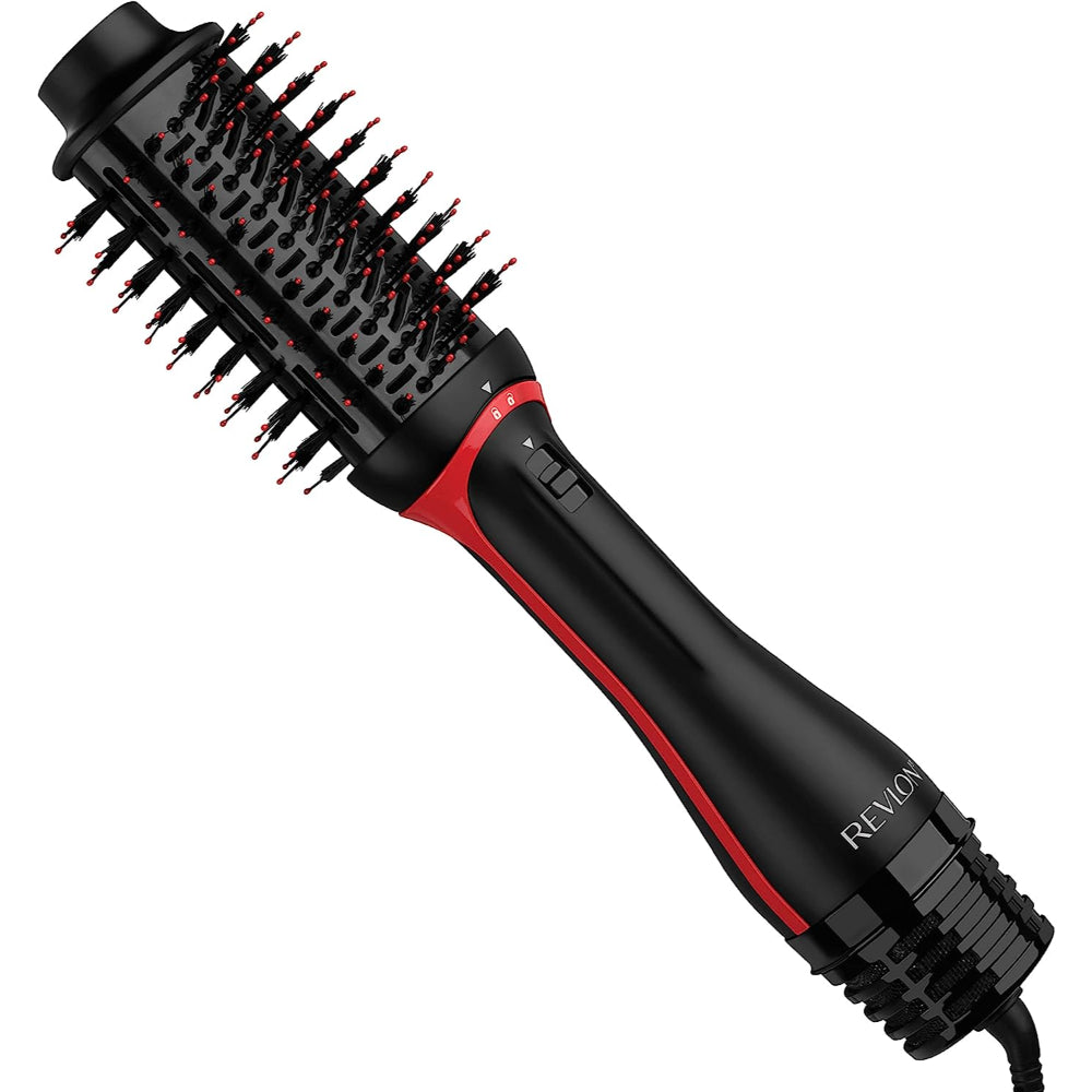 REVLON HAIR DRYER AND HOT AIR BRUSH PLUS 2.0 (BLACK)