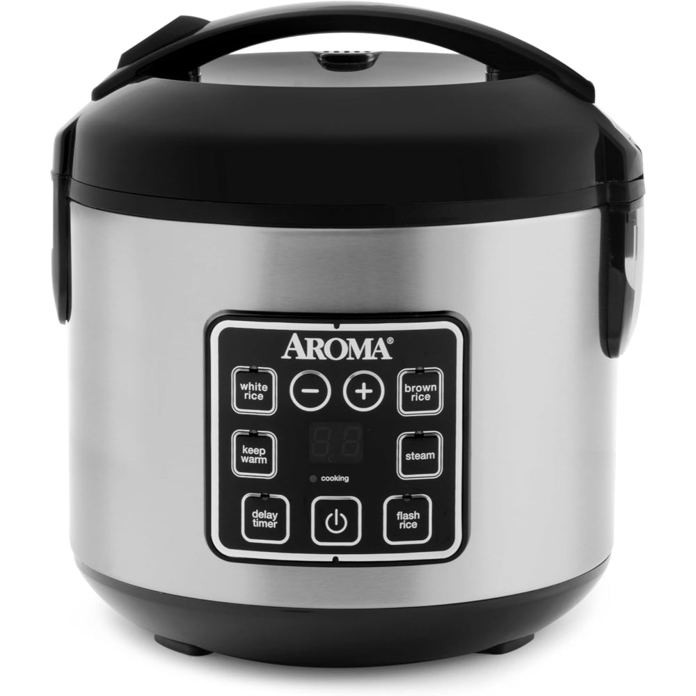 AROMA ARC-914SBD 8-CUP (COOKED) DIGITAL RICE COOKER AND FOOD STEAMER