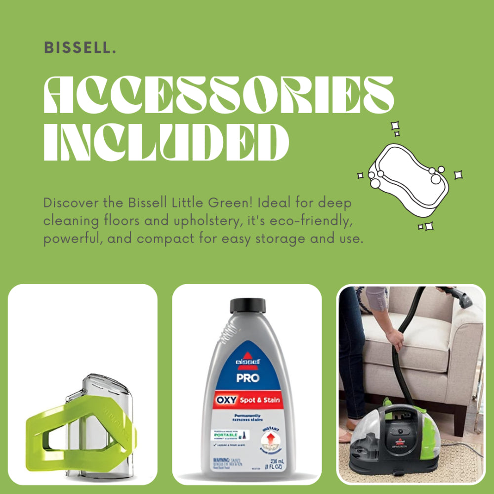 BISSELL LITTLE GREEN FULL-SIZE FLOOR CLEANING APPLIANCES