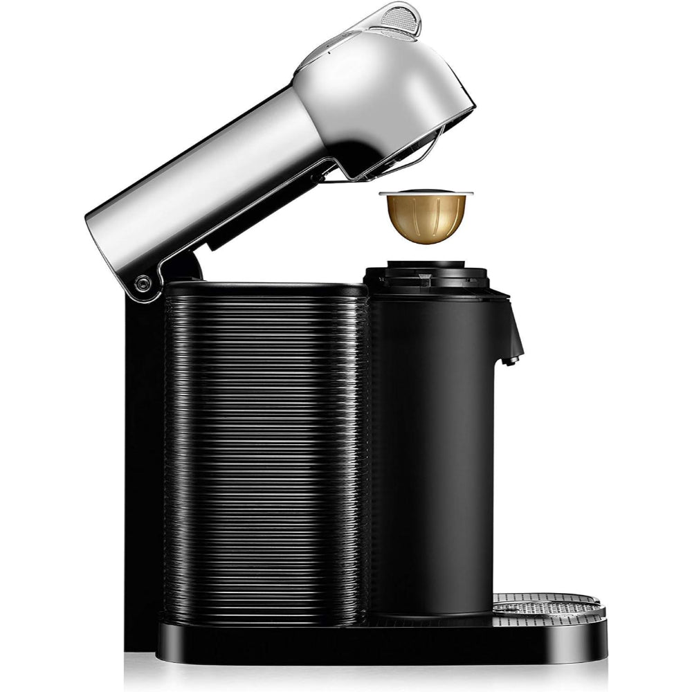 NESPRESSO VERTUO COFFEE AND ESPRESSO MACHINE BY BREVILLE, 5 CUPS, CHROME