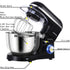 AUCMA STAND MIXER, 6.5-QT 660W, 6-SPEED TILT-HEAD FOOD MIXER, DOUGH HOOK, WIRE WHIP & BEATER