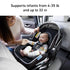 GRACO SNUGRIDE 35 LITE LX INFANT CAR SEAT, STUDIO
