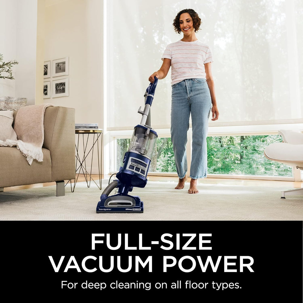 SHARK NV360 NAVIGATOR LIFT-AWAY DELUXE UPRIGHT VACUUM, BLUE