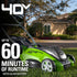 GREENWORKS 40V 16-INCH CORDLESS LAWN MOWER, 4.0 AH BATTERY AND CHARGER INCLUDED 25242