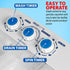 PORTABLE TWIN TUB WASHING MACHINE, BUILT-IN DRAINAGE, FOR DORMS, APARTMENTS, ETC.
