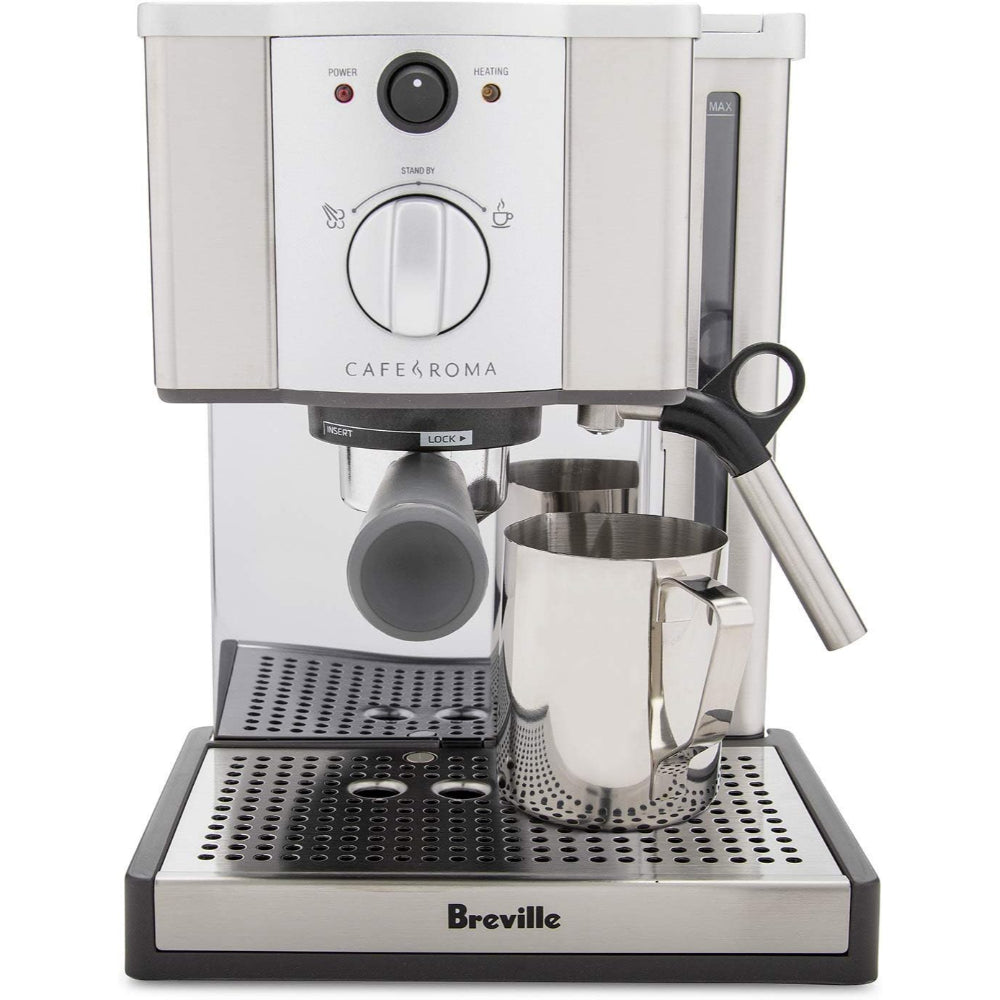 BREVILLE ESP8XL CAFE ROMA STAINLESS ESPRESSO MAKER, 1.2 LITERS