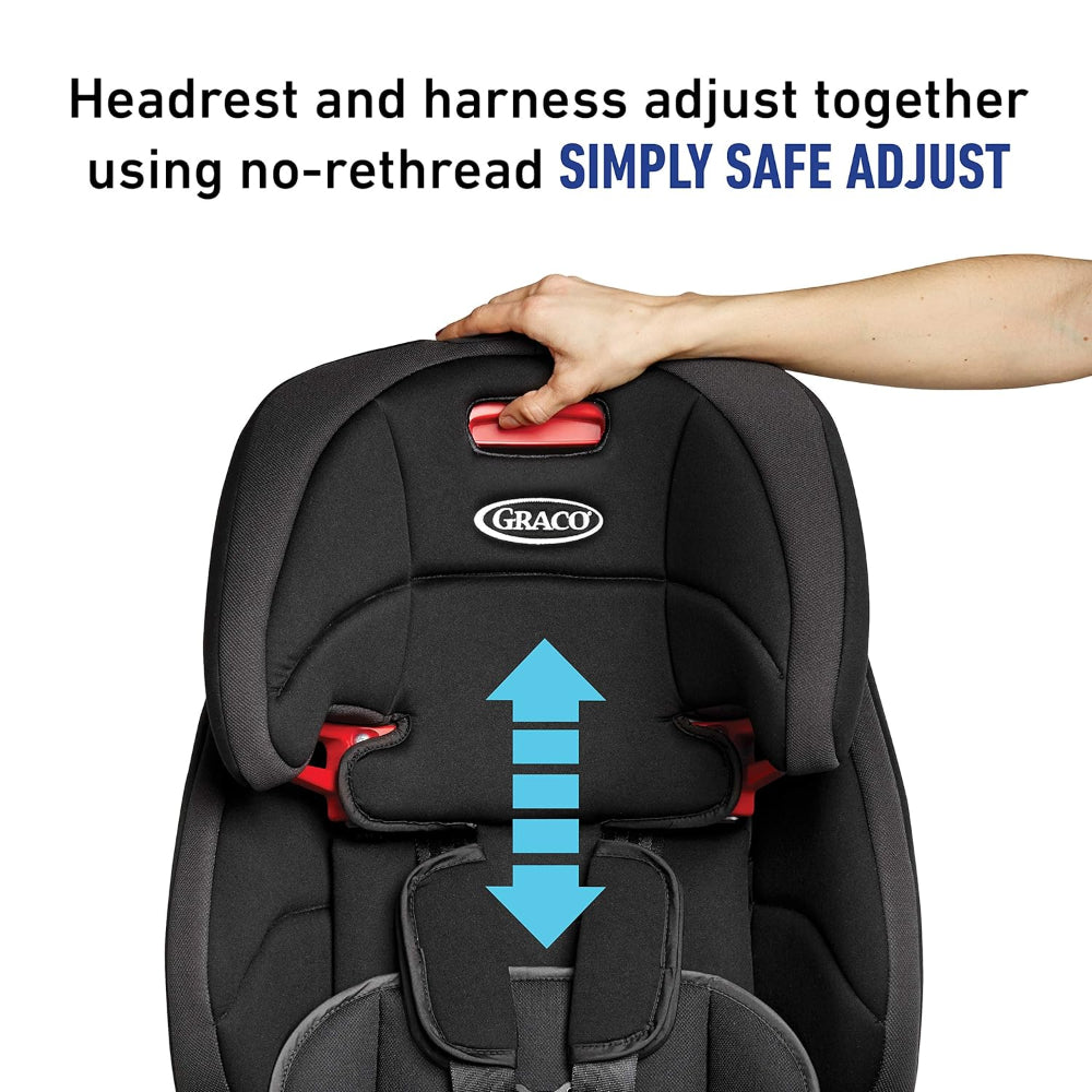 GRACO TRANZITIONS 3-IN-1 HARNESS BOOSTER, PROOF