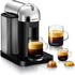 NESPRESSO VERTUO COFFEE AND ESPRESSO MACHINE BY BREVILLE, 5 CUPS, CHROME