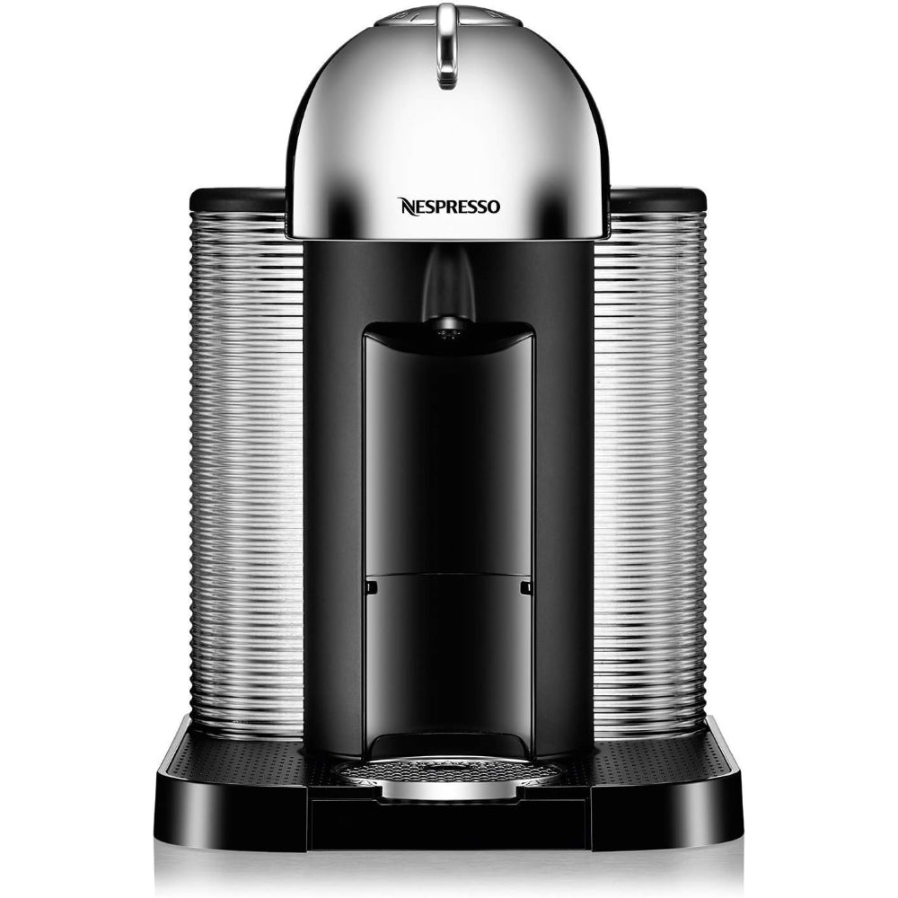 NESPRESSO VERTUO COFFEE AND ESPRESSO MACHINE BY BREVILLE, 5 CUPS, CHROME