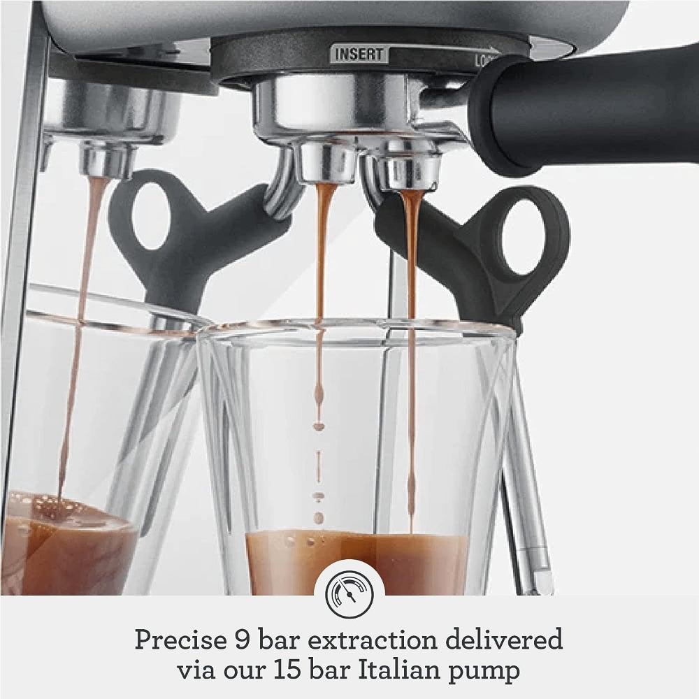 BREVILLE BAMBINO ESPRESSO MACHINE, STAINLESS STEEL