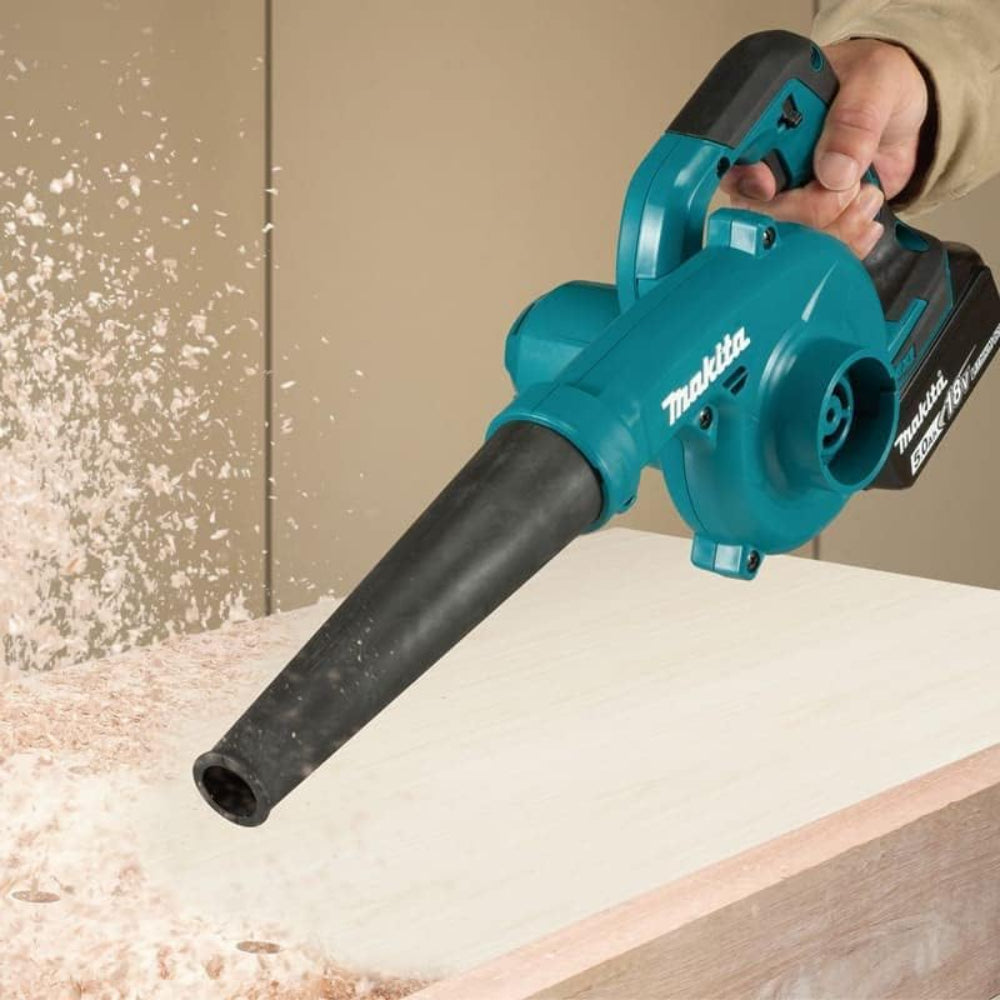 MAKITA DUB185Z CORDLESS HANDHELD LEAF BLOWER, 18V LXT LI-ION BATTERY