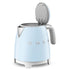 SMEG 50'S RETRO STYLE ELECTRIC KETTLE, PASTEL BLUE