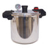 T-FAL PRESSURE COOKER, 3 PSI SETTINGS, 22 QT, SILVER