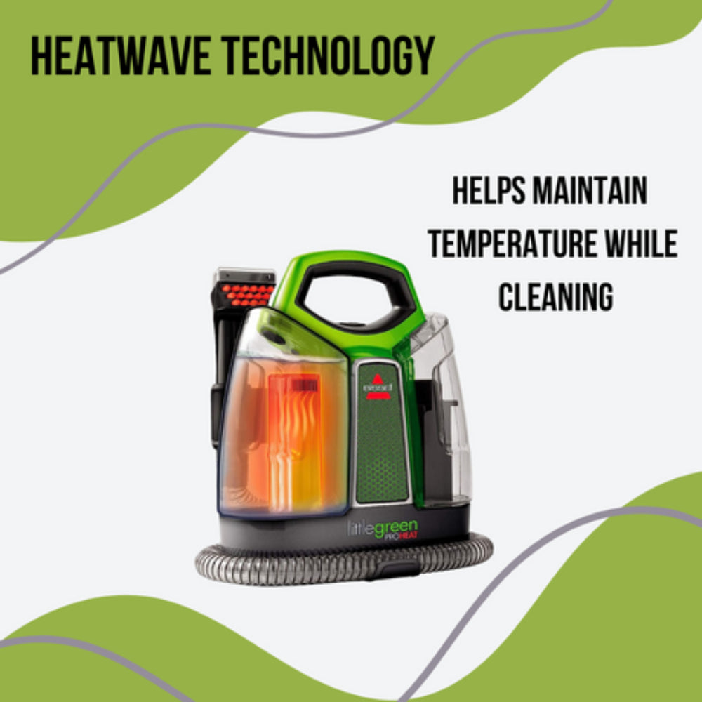 BISSELL LITTLE GREEN PROHEAT 2513E W/ HYDRORINSE TOOL