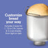 HAMILTON BEACH 2 LB. BREAD MAKER
