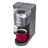 KEURIG K-SUPREME SINGLE SERVE K-CUP POD COFFEE MAKER, MULTISTREAM TECHNOLOGY, BLACK / GRAY