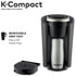 KEURIG K-COMPACT SINGLE-SERVE K-CUP POD COFFEE MAKER, BLACK