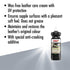 SONAX PROFILINE LEATHER CARE, CONDITIONER, 33.8 FL. OZ. (1L), WHITE
