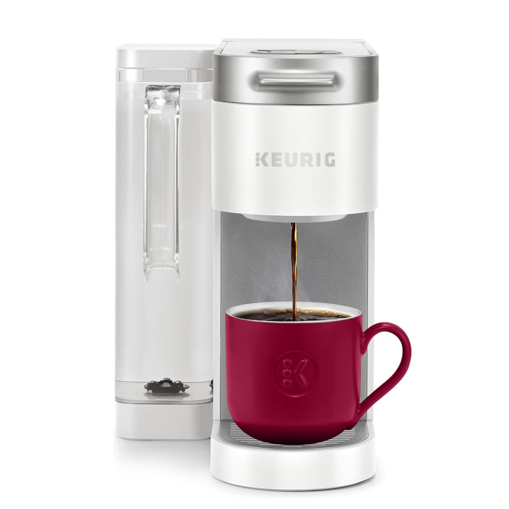 KEURIG K-SUPREME SINGLE SERVE K-CUP POD COFFEE MAKER, MULTISTREAM TECHNOLOGY, WHITE