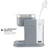 KEURIG K-ICED SINGLE SERVE COFFEE MAKER - BREWS HOT AND COLD - GRAY