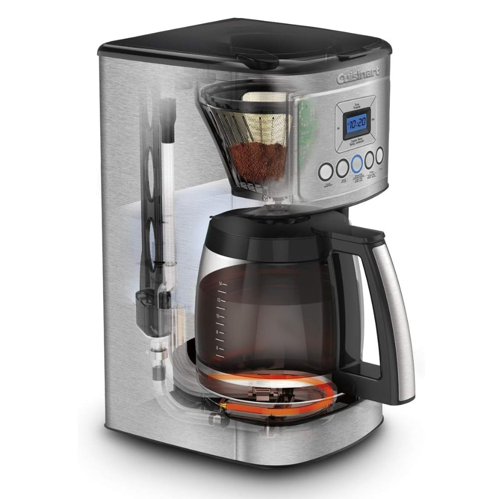 CUISINART 14-CUP COFFEE MAKER WITH PERMANENT FILTER AND TIMER