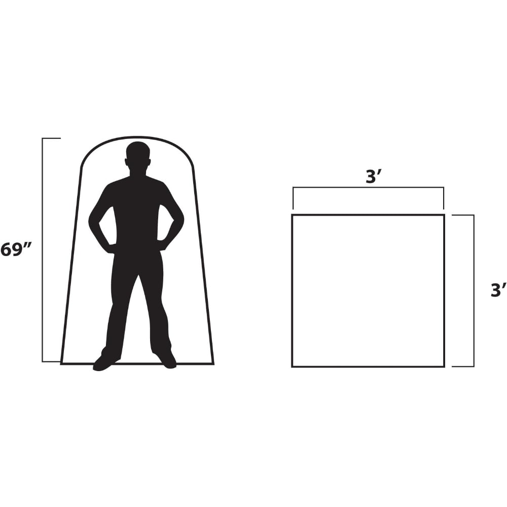 GIGATENT ST 002 POP UP POD PORTABLE CHANGING ROOM TENT