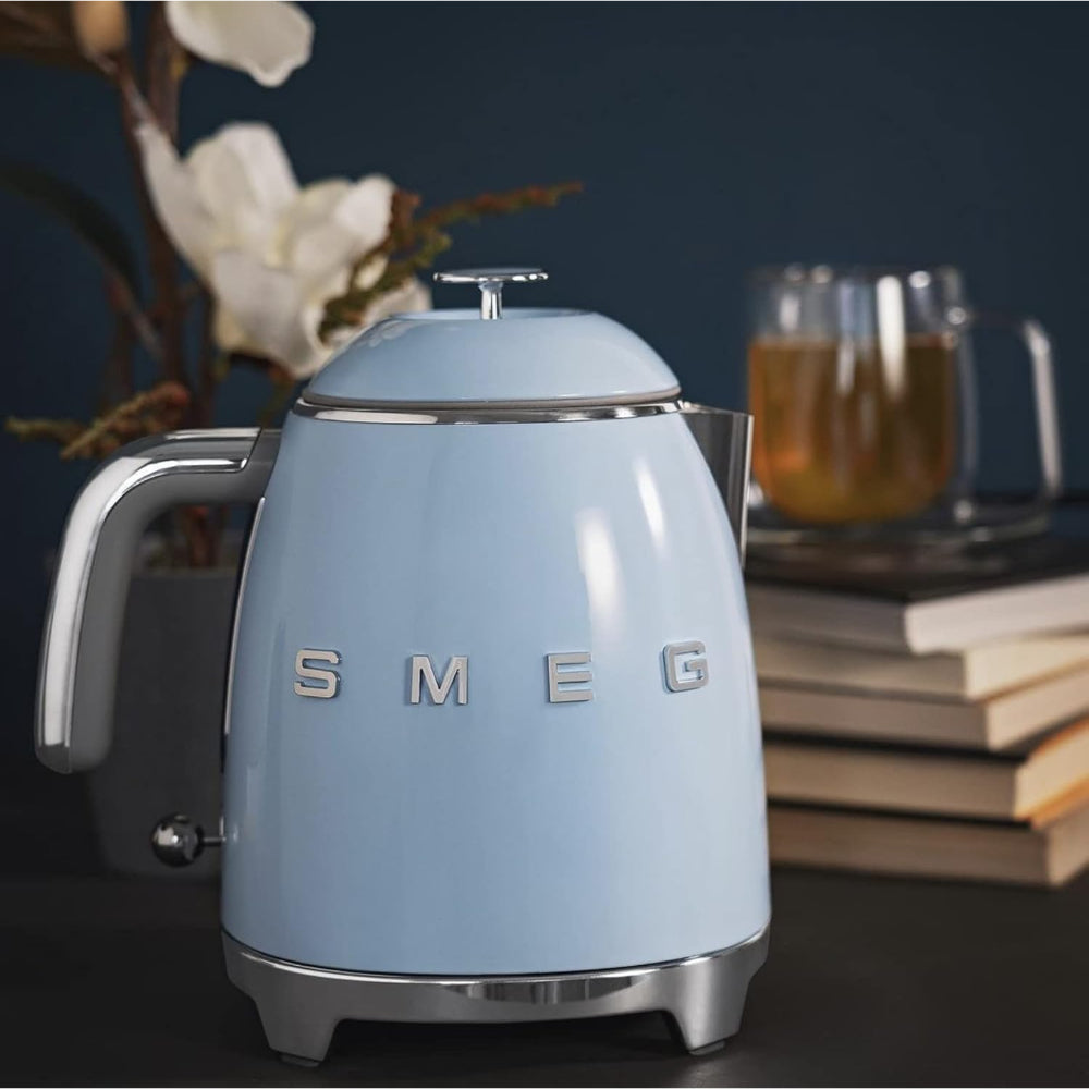 SMEG 50'S RETRO STYLE ELECTRIC KETTLE, PASTEL BLUE