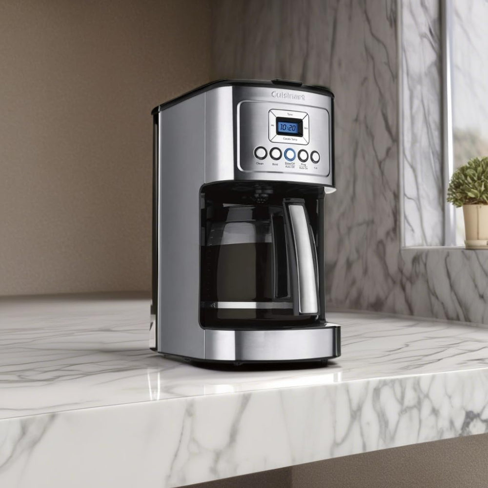 CUISINART 14-CUP COFFEE MAKER WITH PERMANENT FILTER AND TIMER