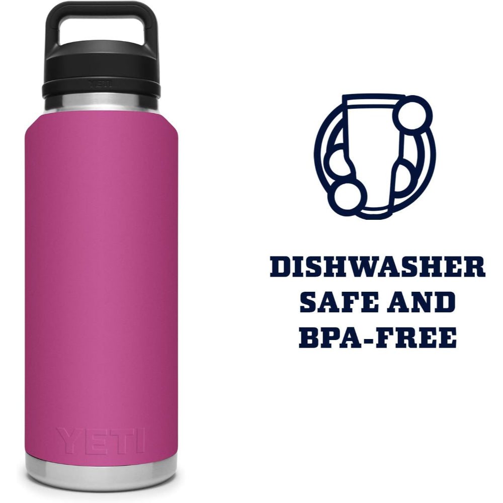 YETI RAMBLER 46 OZ BOTTLE RETIRED COLOR, VACUUM INSULATED