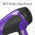 REMINGTON HAIR DRYER: DAMAGE PROTECTION, CERAMIC + IONIC + TOURMALINE TECH, BLACK, 3 PIECE