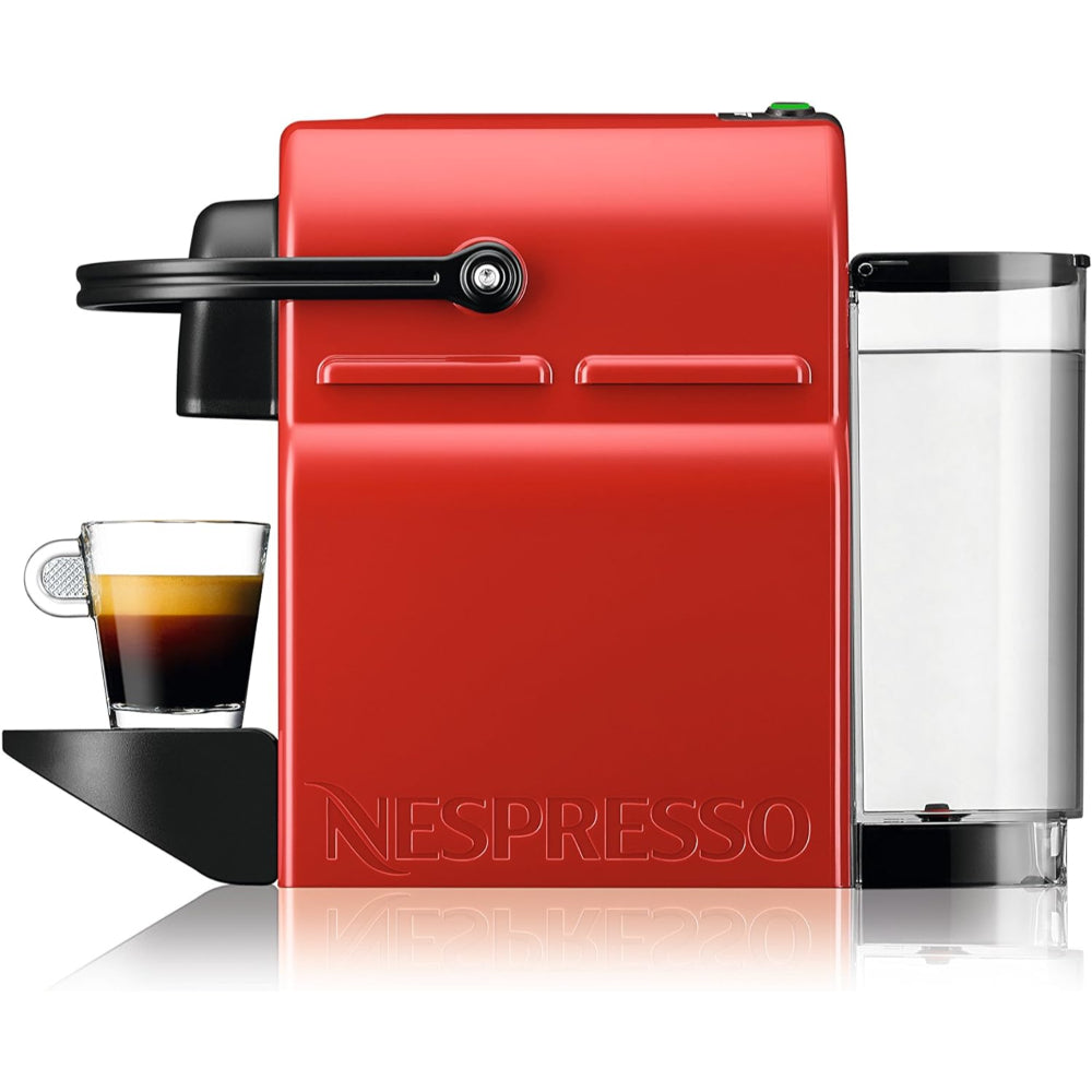 NESPRESSO BEC120RED INISSIA ESPRESSO MACHINE BY BREVILLE, 24 OUNCES, RED