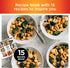 NINJA SP101 DIGITAL AIR FRY COUNTERTOP OVEN, 8-IN-1 FUNCTIONALITY, WITH AIR FRY BASKET, WIRE RACK & CRUMB TRAY, SILVER