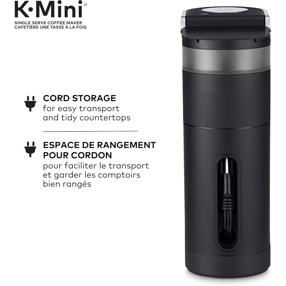 KEURIG K-MINI HOT BEVERAGE DISPENSER, MATTE BLACK