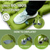YUZONC DOUBLE SLEEPING PAD - SELF-INFLATING 4" EXTRA-THICK FOR 2 PERSONS