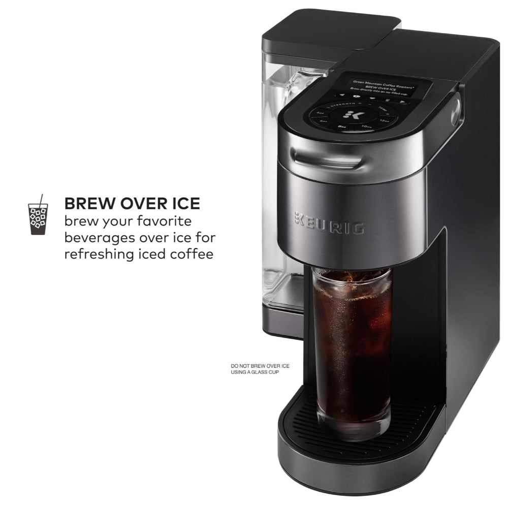 KEURIG K-SUPREME PLUS SMART SINGLE SERVE K-CUP POD COFFEE MAKER, BLACK
