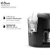 KEURIG K-DUO ESSENTIALS K-CUP POD COFFEE MAKER, BLACK