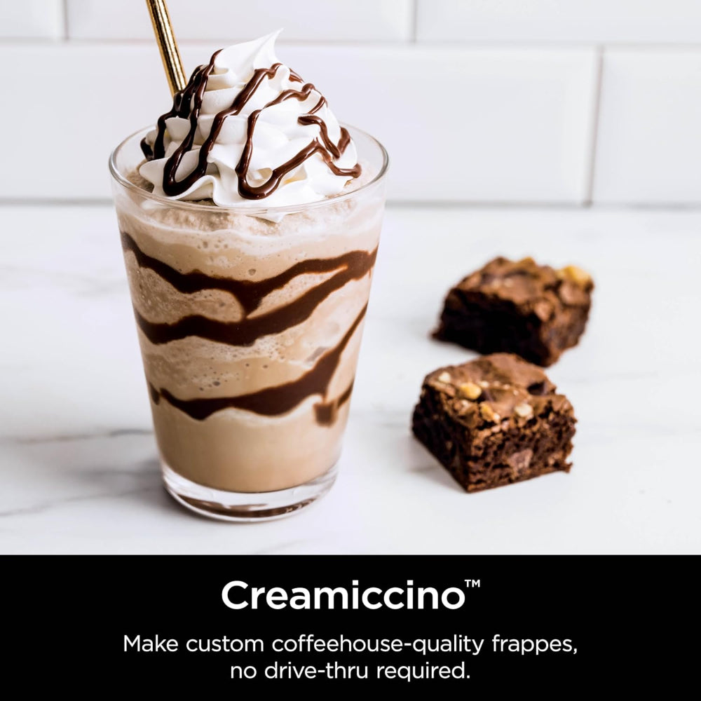 NINJA NC501 CREAMI DELUXE 11-IN-1 ICE CREAM & FROZEN TREAT MAKER, XL CAPACITY, SILVER