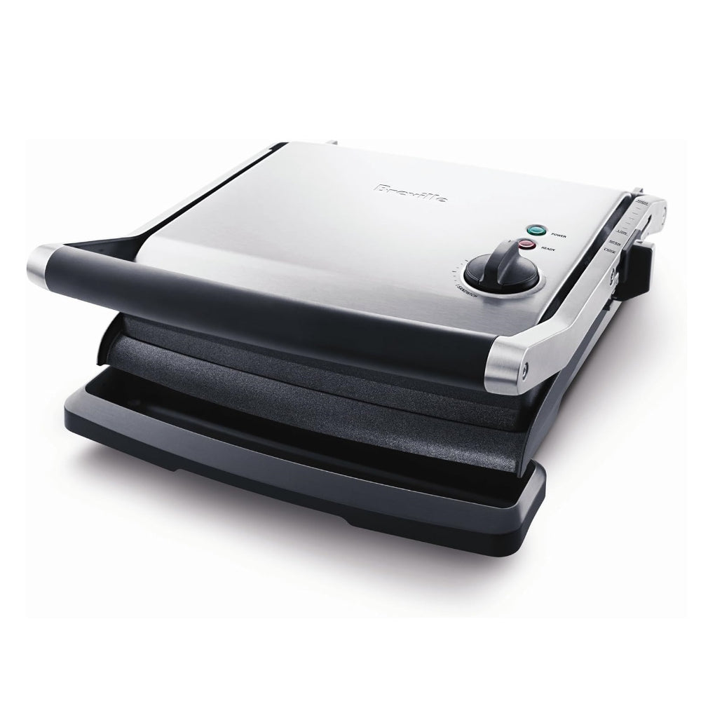 BREVILLE BREBGR200XL PANINI GRILL, SILVER