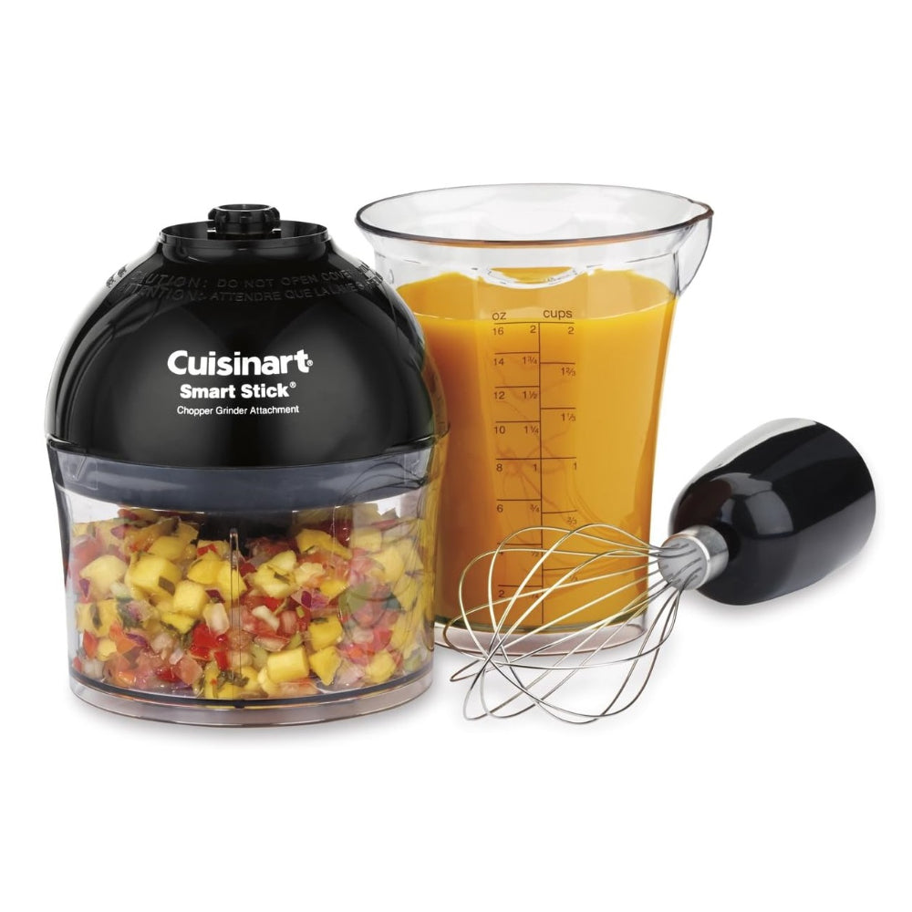 CUISINART SMART STICK 2-SPEED HAND BLENDER WITH CHOPPER ATTACHMENT