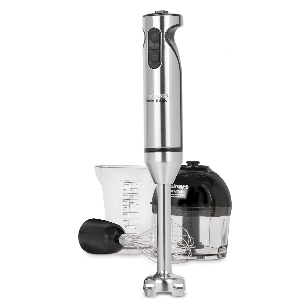 CUISINART SMART STICK 2-SPEED HAND BLENDER WITH CHOPPER ATTACHMENT