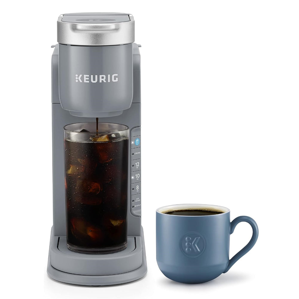 KEURIG K-ICED SINGLE SERVE COFFEE MAKER, GRAY